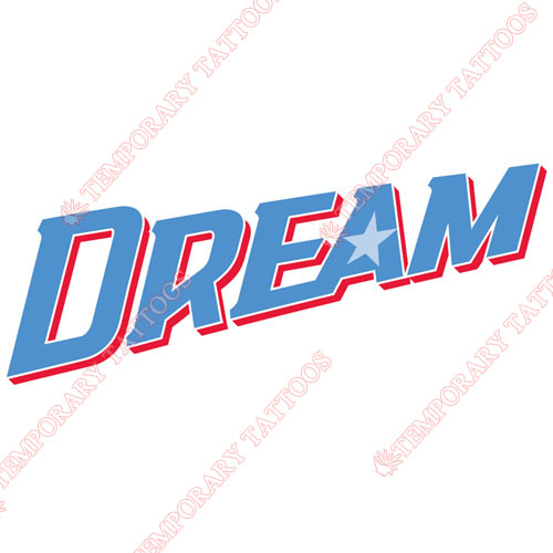 Atlanta Dream Customize Temporary Tattoos Stickers NO.8537